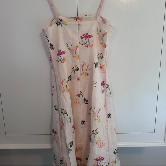 NWT Anthropologie Linen Sleeveless Summer Dress - Picture 6 of 6